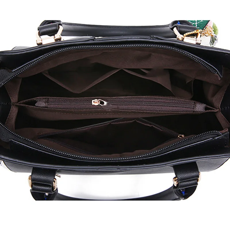 Women Handbags Luxury PU Leather Female Shoulder Bag Plaid Lady Crossbody Bag Large Capacity Hairball Pendant Tote Sac SS7050 (11)