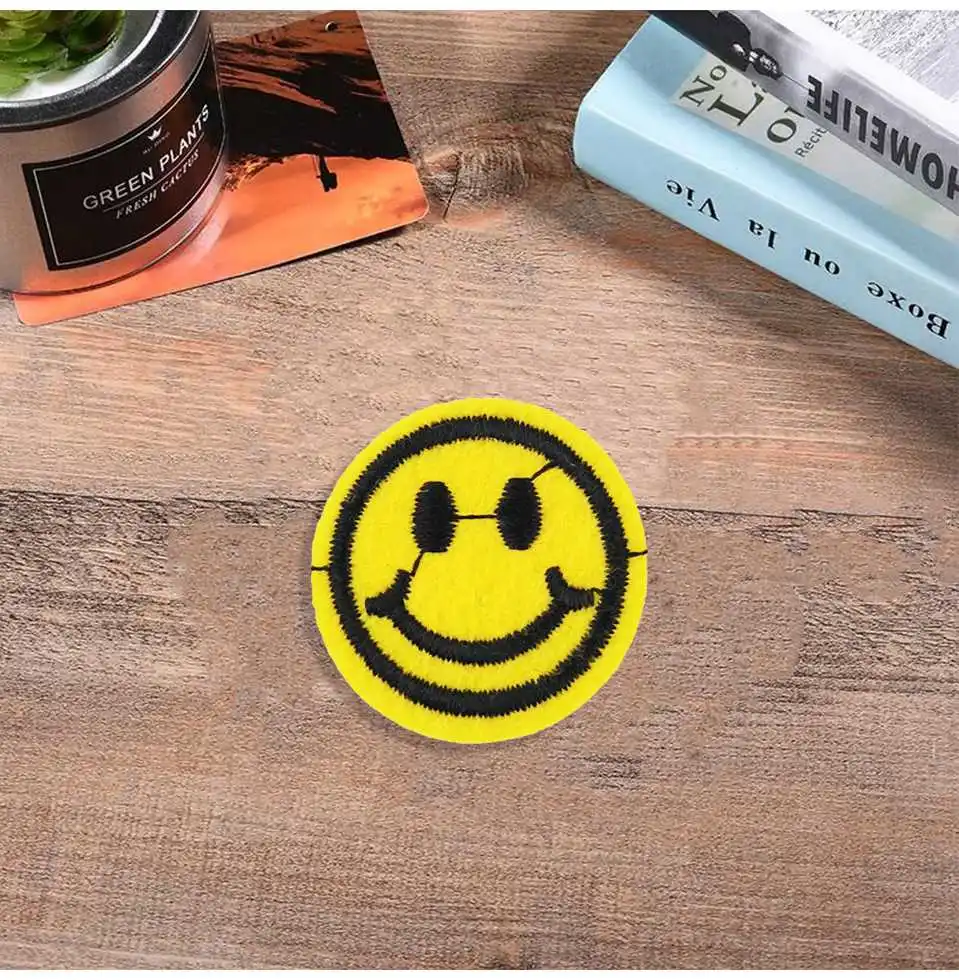 Iron On Embroidery Applique Patches Kids DIY 3D Apple Banana Orange Watermelon Sushi Flower Patches For Clothes Clothing (12)