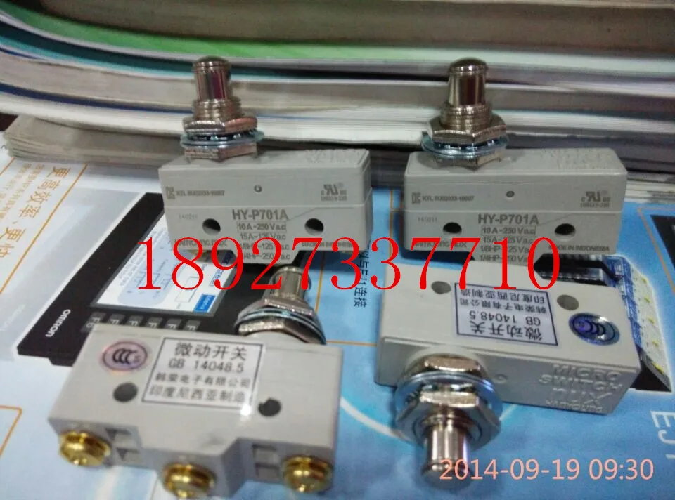 

[ZOB] Supply of new original genuine security Hanyoung limit switch HY-P701A --20PCS/LOT