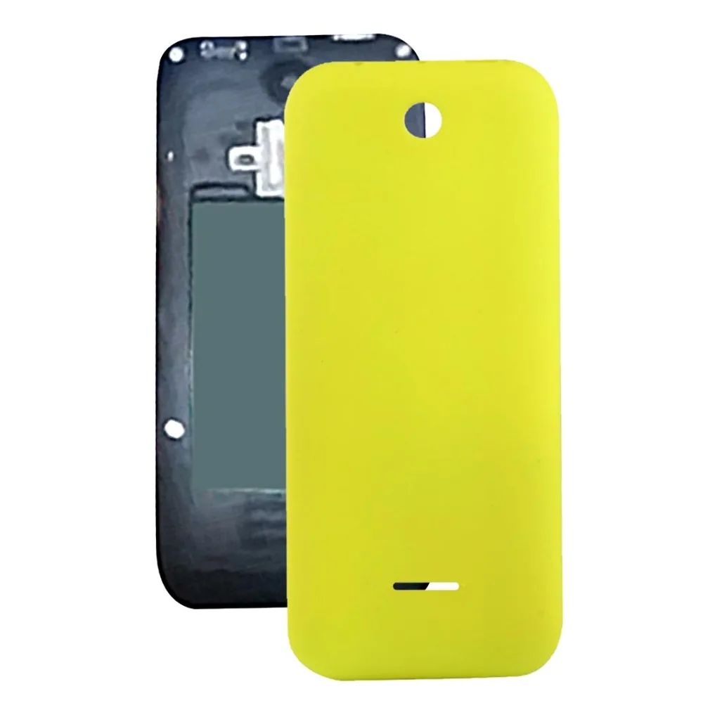 Сплошной цвет пластиковый аккумулятор задняя крышка для Nokia 225