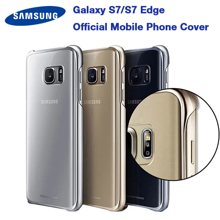 SAMSUNG funda protectora transparente teléfono, carcasa trasera delgada para GALAXY S7 edge, G9350, G9300, S7Edge|Fundas para teléfono| - AliExpress
