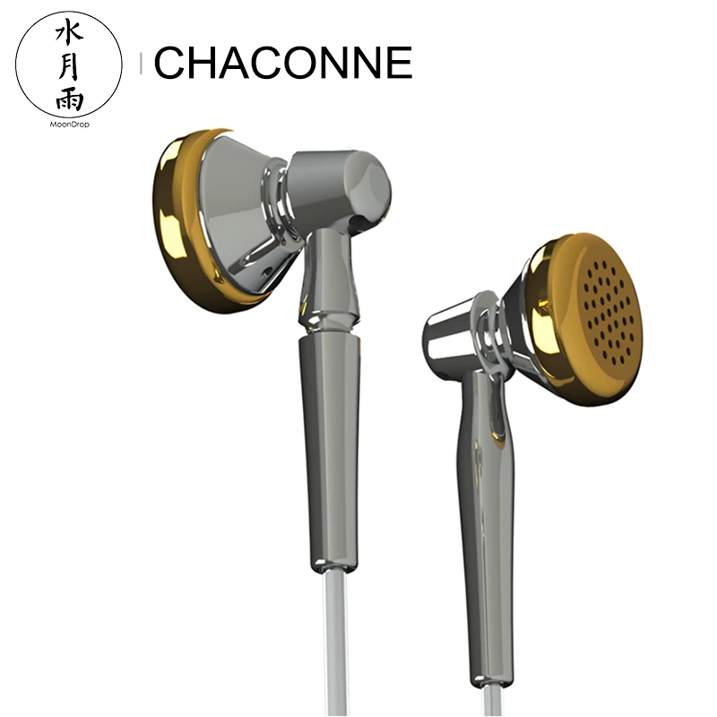Диафрагменные динамические наушники Moondrop чакнн HiFi Audio LCP с плоской головкой
