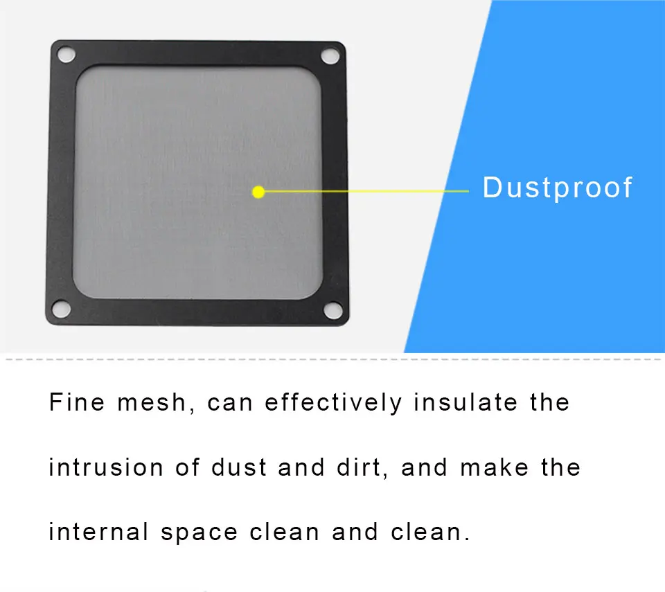 7 см/8 см 3 шт Компьютерный Вентилятор пыленепроницаемый сетчатый фильтр Пылезащитная сетка капюшон Магнитный чехол пылезащитный сетчатый капюшон компьютерный пылезащитный экран