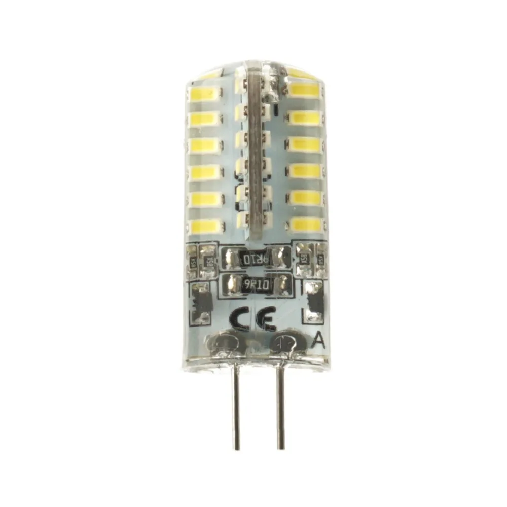 20 개/몫 G4 LED 전구 램프 12V 샹들리에 빛 따뜻한/차가운 흰색 360 각도 SMD 3014 24/48 LED 할로겐 램프 교체