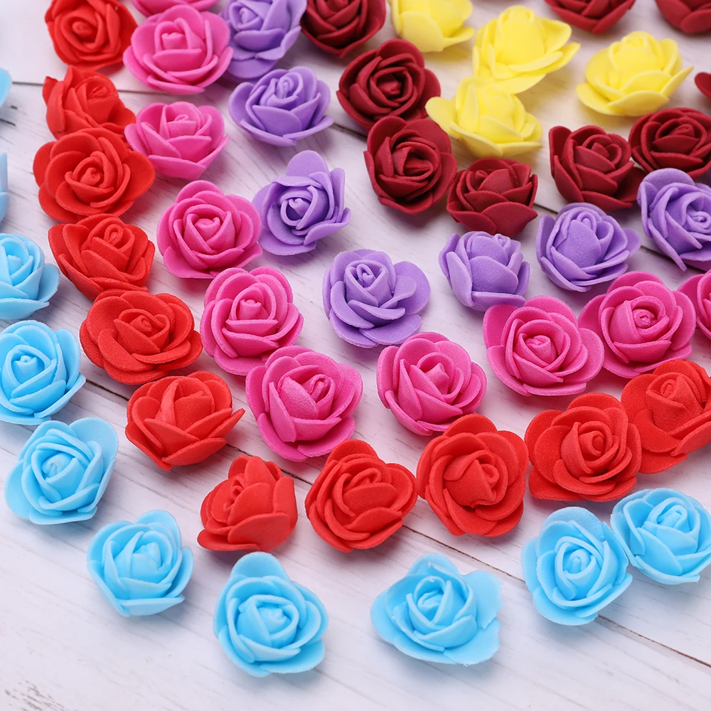 200pcs Cheap PE Mini Artificial Flowers for Home Wedding Decoration Accessories Fake Foma Bears Scrapbook Diy Wreath Needlework 200pcs Cheap PE Mini Artificial Flowers for Home Wedding Decoration Accessories Fake Foma Bears Scrapbook Diy Wreath Needlework