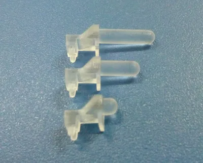 

10pcs 90 degrees Right angle light guide Led Lights guides column outer diameter 3mm Concentrating columns 2.54-11.43mm Length