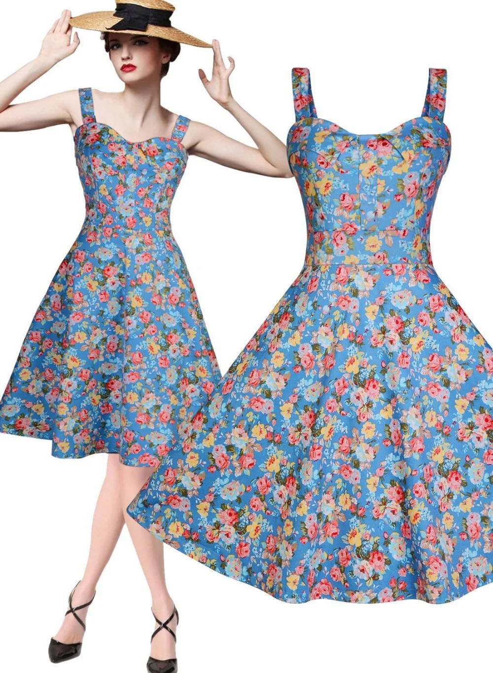 vintage style summer dresses