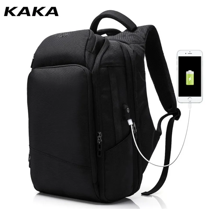 

Multifunction Travel Backpack 17" Laptop Male Mochila USB Charging Large Capacity Business Expansion Backpack K045