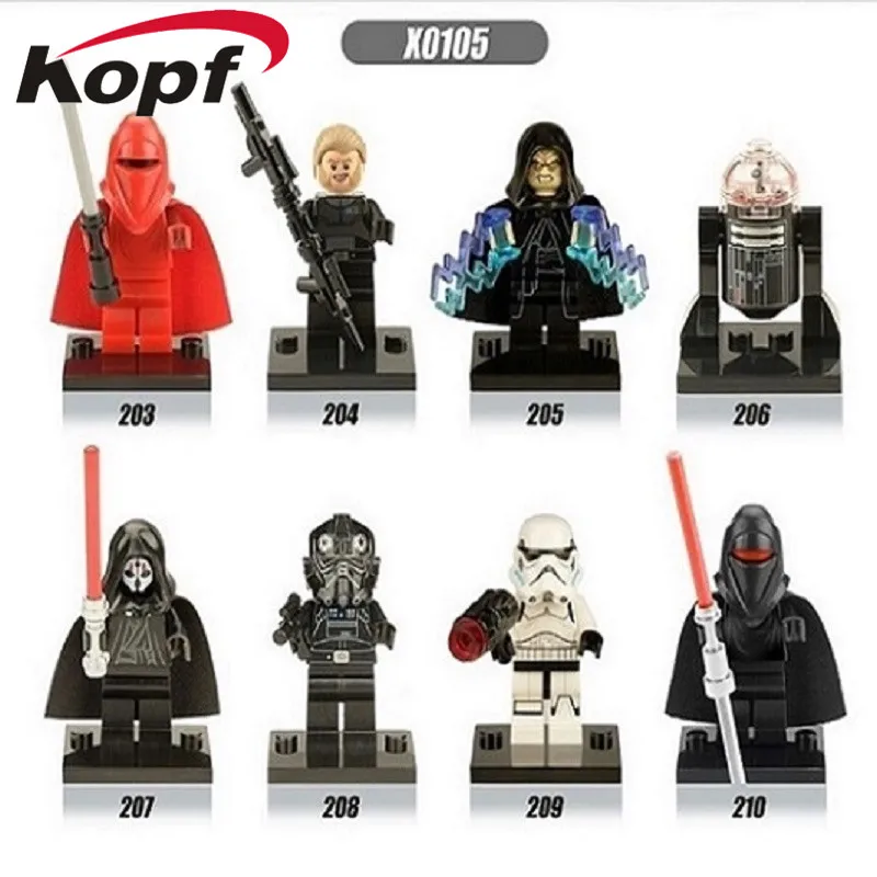 

Single Sale Space Wars Darth Nihilus Sidious Kallus Shadow Troopers TIE Pilot Bricks Building Blocks Children Gift Toys X0105