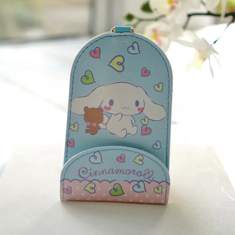 Мультяшный креативный защитный чехол для ключей My Melody Anpanman Cinnamoroll Snoopy Doraemon Stitch, чехол для карт, водонепроницаемый чехол-держатель из искусственной кожи - Цвет: cinnamoroll