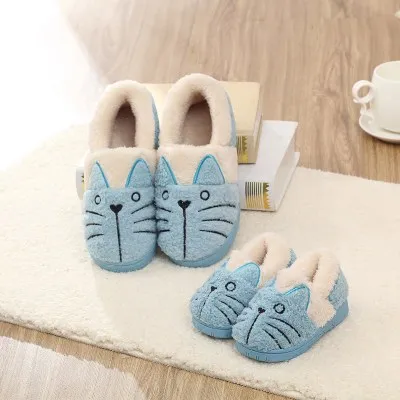 Women's Cute Cat Warm Home Slippers