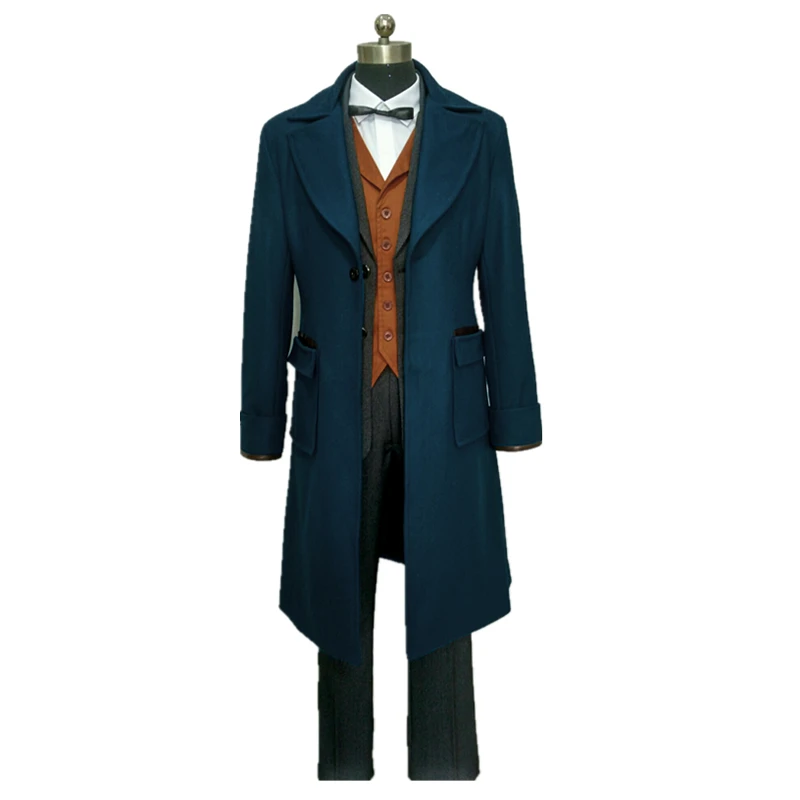 

Fantastic Beasts and Where to Find Them Newt Scamande Cosplay Costume Full Set Custom Made