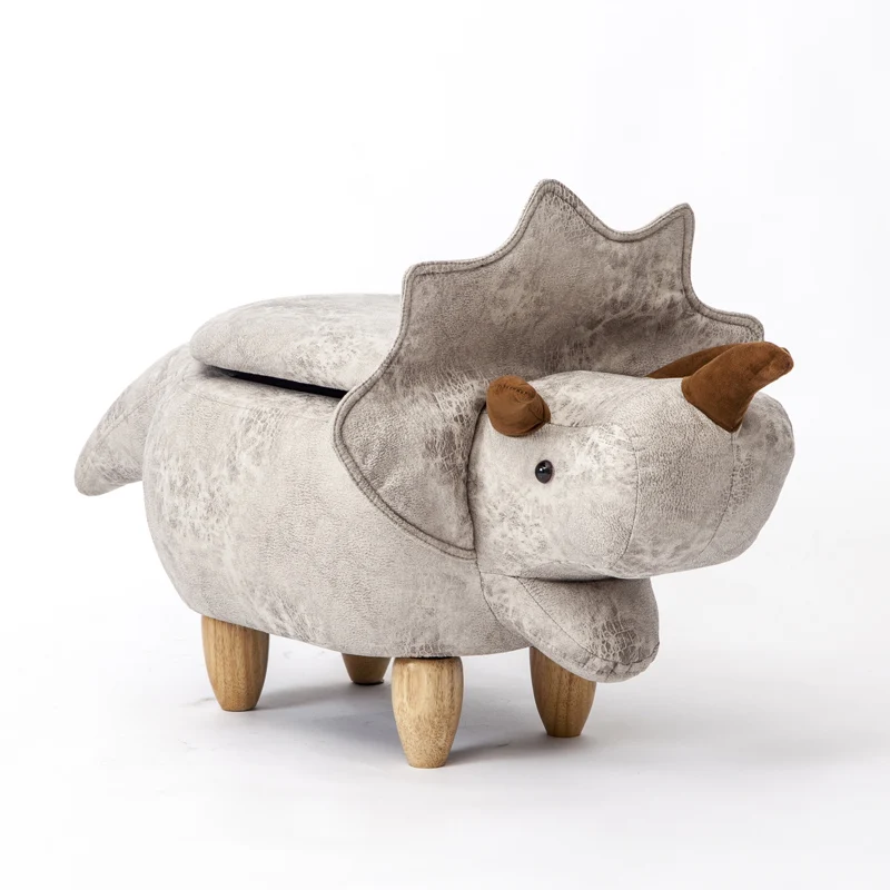 

Rushed No New Pouf Poire Taburetes Chair Wood Stools Shoes Hippo dinosaur Designer Furniture Sofa Storage Containing Modern