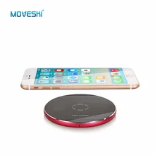 Moveski N9 Inductive Fast Wireless Charger Station Pad Qi Certified for iPhone 8 8 Plus iPhoneX Samsung Galaxy Note 8 -3 colors