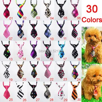 

Wholesale 1000pcs/lot New Colorful Handmade Adjustable Dog Ties Pet Bow Ties Cat and puppy Neckties