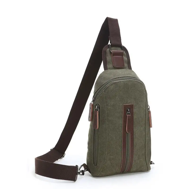 Z.l.d. Мужская сумка через плечо, черная Повседневная сумка, мужская сумка на грудь, брендовая дизайнерская Холщовая Сумка, женская сумка - Цвет: photo color