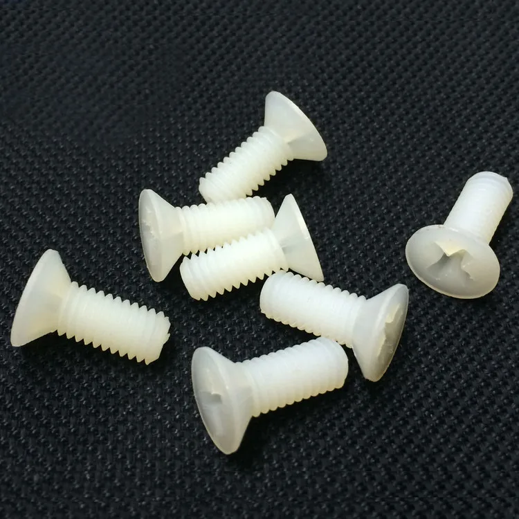 180 шт. Philips плоская головка нейлоновый фотонабор M3x6 M3x8 M3x10 M3x20 мм|screw assortment|nylon screwnylon