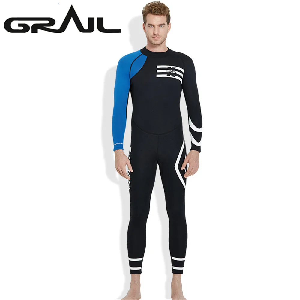 

3MM Top Neoprene Diving Wet Suit Man Swimming Full Body Suits Submarine Hunt Scuba Rash Guards Wetsuits Jump Suit WS-18490