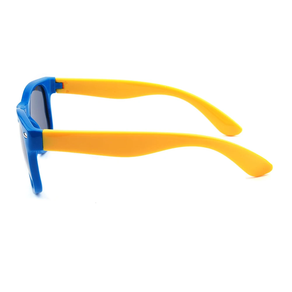 WILLPOWER поляризованные квадратные очки пластиковая оправа UV400 детские солнцезащитные очки для мальчиков