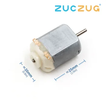 

3V 0.2A 12000RPM 65Gcm Mini Micro DC Motor for DIY Toys Hobbies Smart Car MOTOR