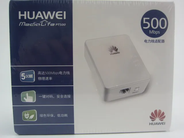 

HUAWEI PT500 500M Powerline Adapter High-speed Cat Power Powerline Adapter Kit Change the Wire Cable Transmission plug&play