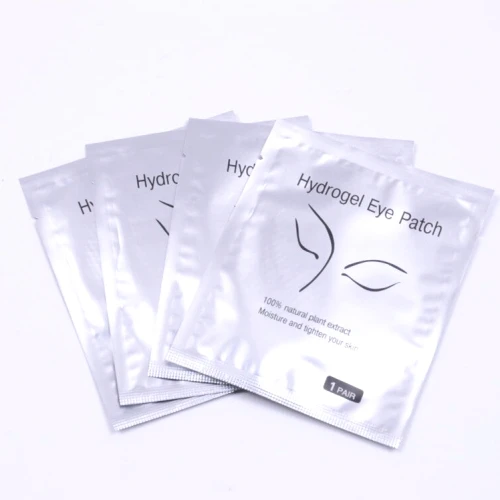 hydrogel eye patch 50 пар/упак. принадлежности для наращивания ресниц бумажные патчи прививочные наклейки для глаз s под накладки для глаз наклейки для ресниц глазные накладки - Цвет: hydrogel eye patch