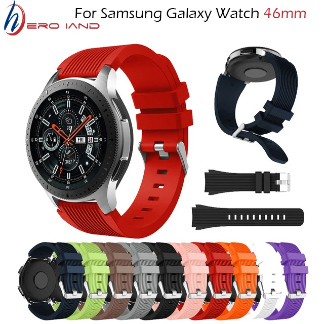 Watchband for Samsung Galaxy Watch 46mm Silicone strap