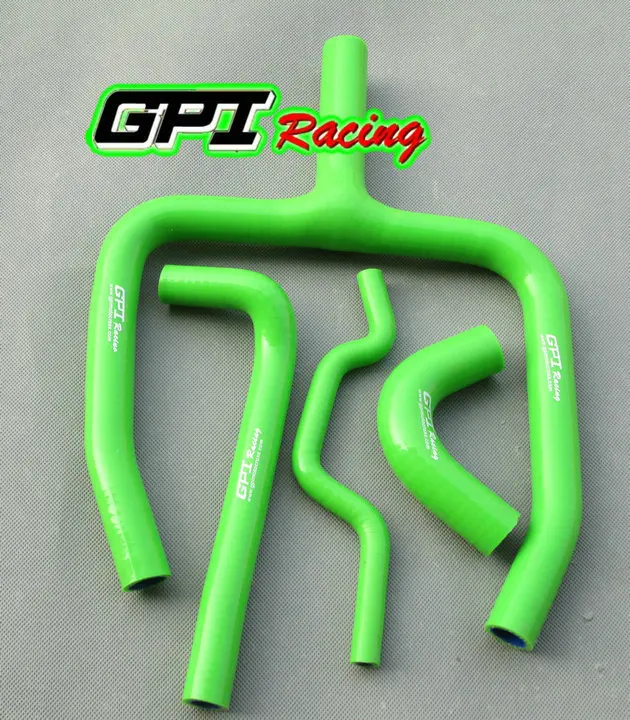 Silicone Radiator Hose For 2009-2016 2013 2014 2015 Kawasaki KX250F KXF250 White