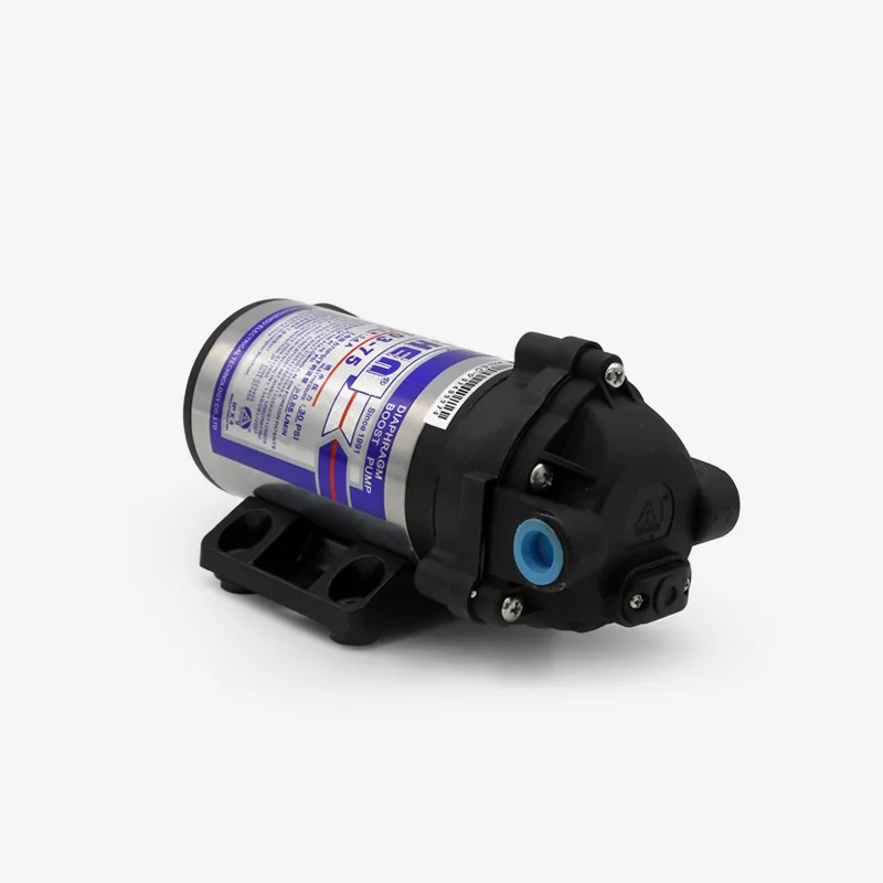 75GPD self priming pump DC 24V water purifier system RO diaphragm