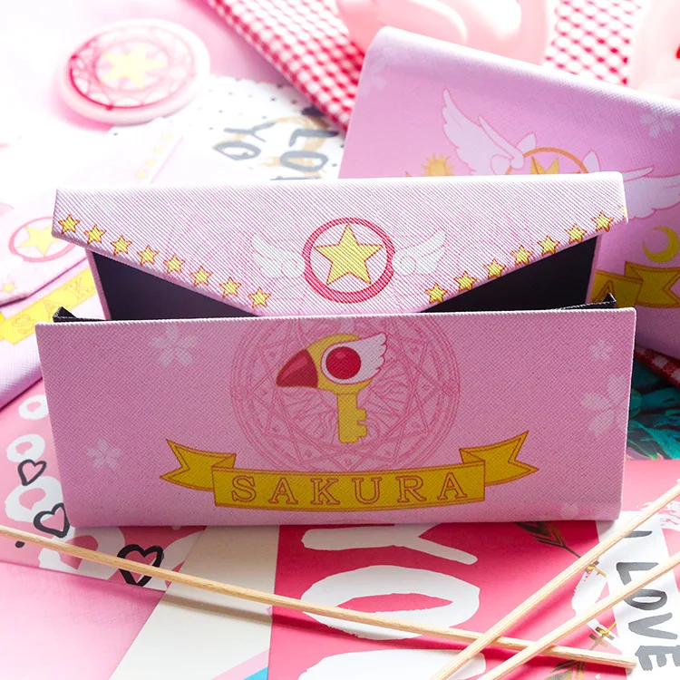 Аниме cardcaptor sakura Star ключ шариковая ручка Карандаш Чехол удобные наклейки школьные канцелярские принадлежности косплей реквизит