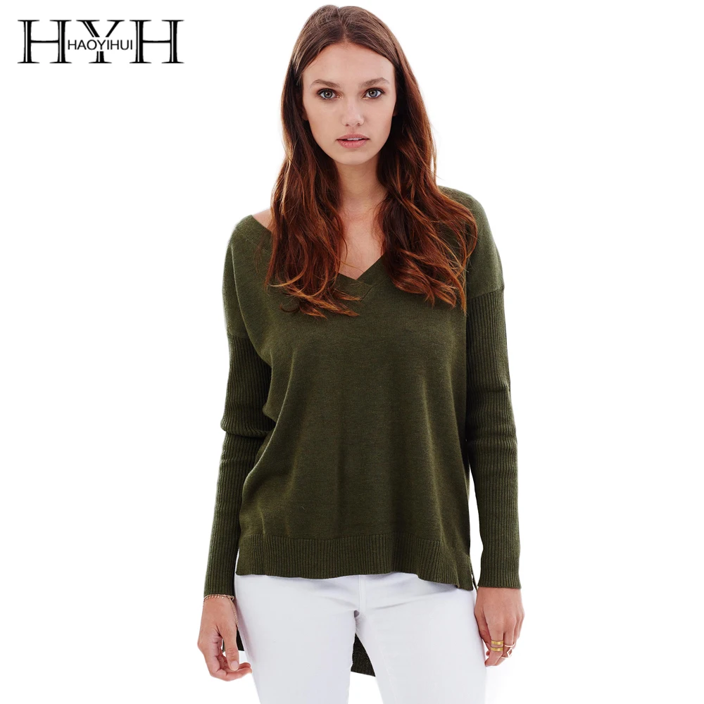 Aliexpress.com : Buy HYH HAOYIHUI Sexy Backless Sweater