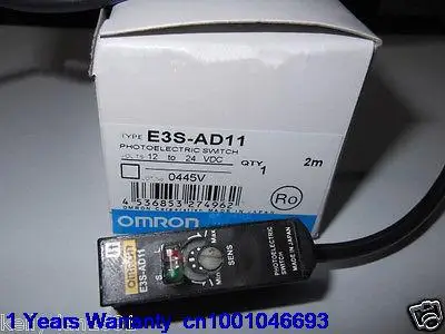 

DHL/EUB 2pcs Original for OMRON E3S-AT11 10-30VDC Photoelectric Sensor NEW IN BOX 15-18