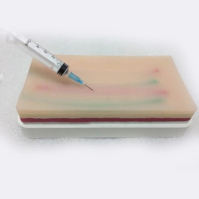 Модуль Venipuncture имитирует инъекцию кожи человека тренировка подкожной инъекции