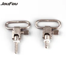 JouFou Hunting Gun Accessories Quick Detach Push Button Sling Swivel Mount Adapter for Carbine Rifle