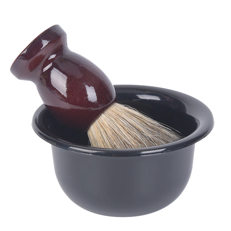 

Men's Shaving Bowl Soap Mug Cup Barber Shaving Brush Bowl Face Cleaning Tools Holder