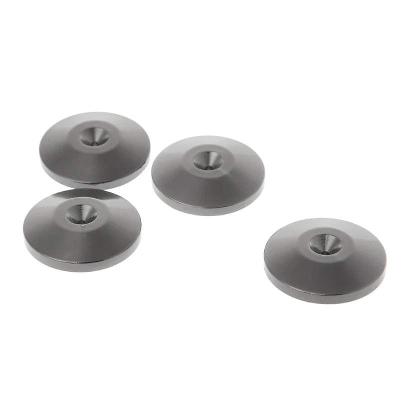 

2019 New 4 Pcs Isolation Spike Stand Feet Pad Speaker Amplifier Nickel Plated Cone Base