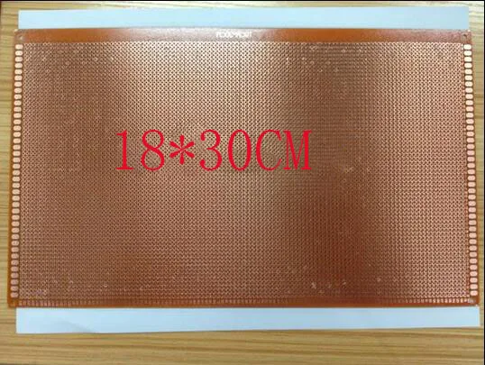 free-shipping-10pcs-18-30cm-16mm-single-sided-bakelite-universal-board-with-holes-board-test-board-selling