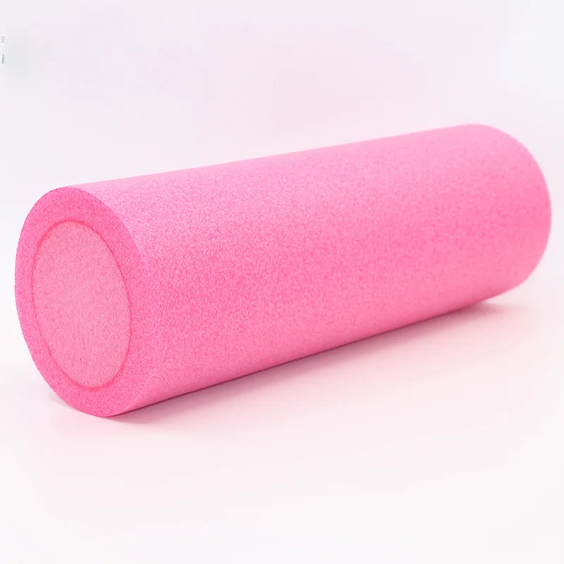 45*14 см пена роликовый массаж йога аксессуары для плавания стержень палка пилатес тренажерный зал упражнения фитнес оборудование блок - Цвет: Розовый