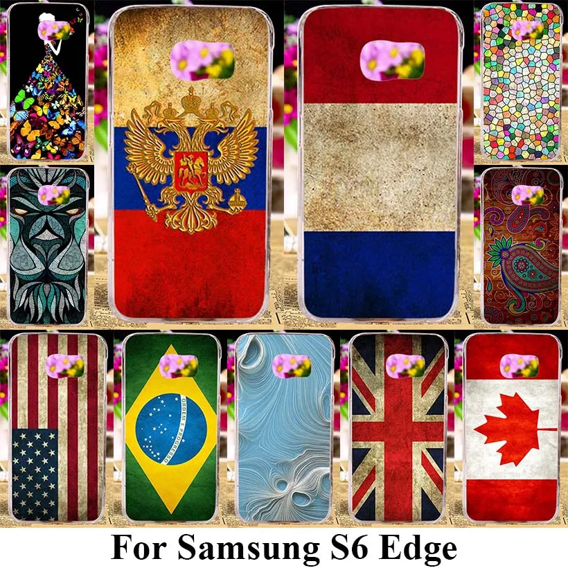 TAOYUNXI Soft TPU Hard Phone Cases For Samsung Galaxy S6