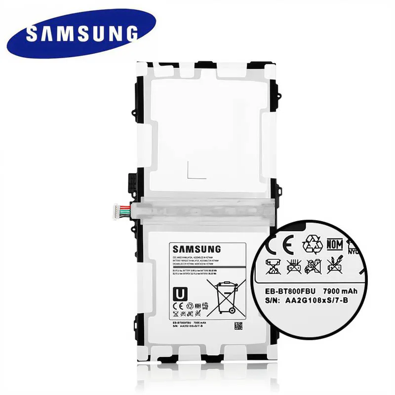 EB-BT800FBU планшет Батарея EB-BT800FBC для samsung GALAXY Tab S 10,5 SM-T800 SM-T801 T805C SM-T805 T807 7900 мА-ч