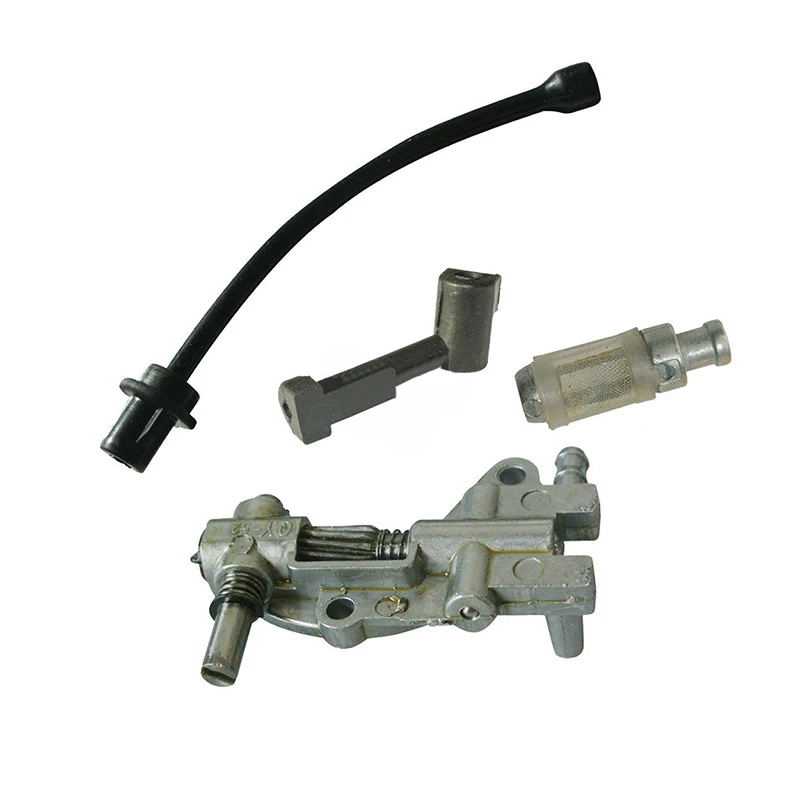 

Replacement Oil Pump +Pipe +Filter for Chinese 4500 5200 5200 45cc 52cc Chainsaw