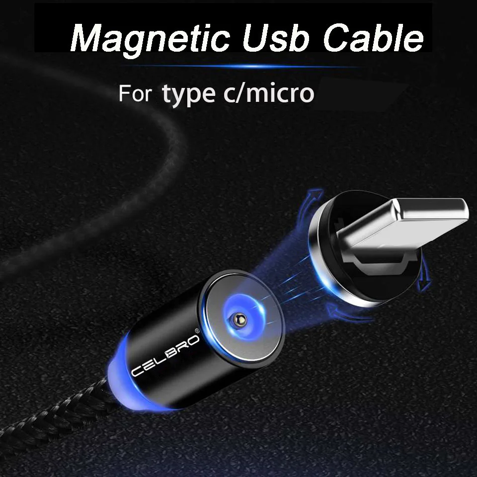 Магнитный Micro usb type C зарядный кабель Microusb для huawei Honor 20 Note 10 9 Nokia 8 Google Pixel 3 2 3XL кабель Usb C 2 метра