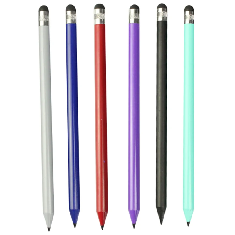 2 In 1 Multifunction Fine Point Round Thin Tip Touch Screen Pen