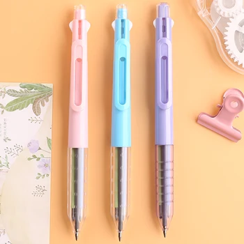 

3PCS SNOWHITE 4-color Multi-function Pen Rollerball Pen Luxury Syringe Pen Multi Color Pen 0.5mm