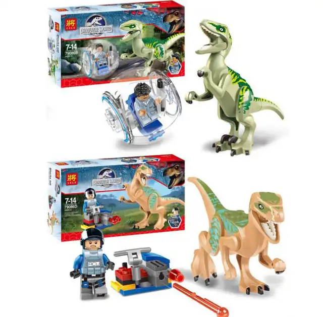 jurassic world building blocks
