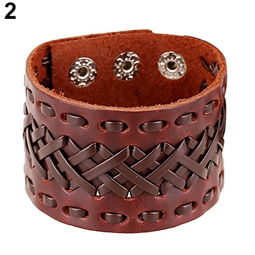 Многослойный кожаный браслет на запястье для мужчин и женщин|leather bracelet|faux leather