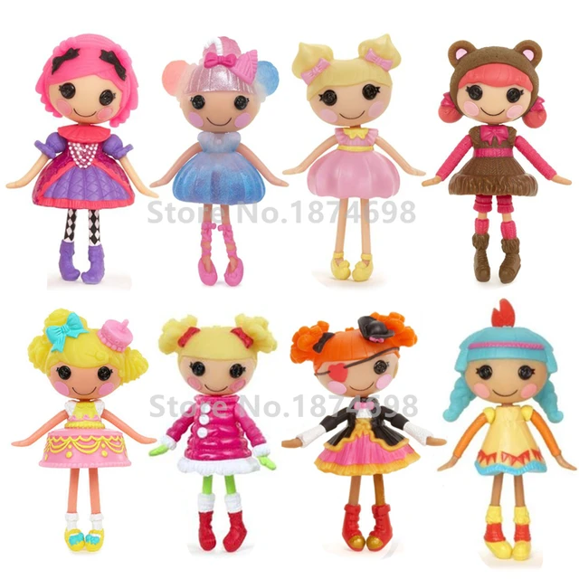 8pcs set mini lalaloopsy