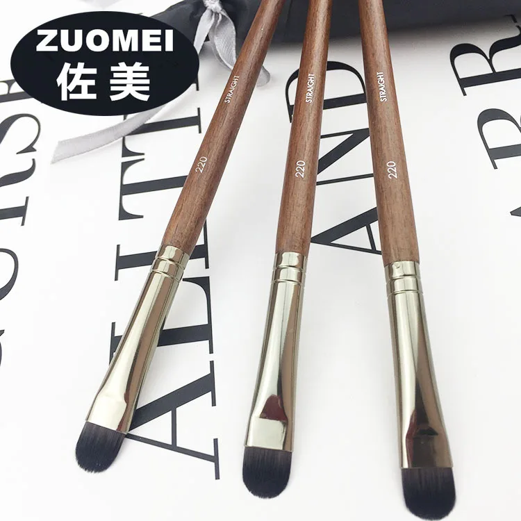 Single Eyeshadow Brush Flame Shape Round Highlight Blush Concealer Makeup Nose Shadow | Красота и здоровье