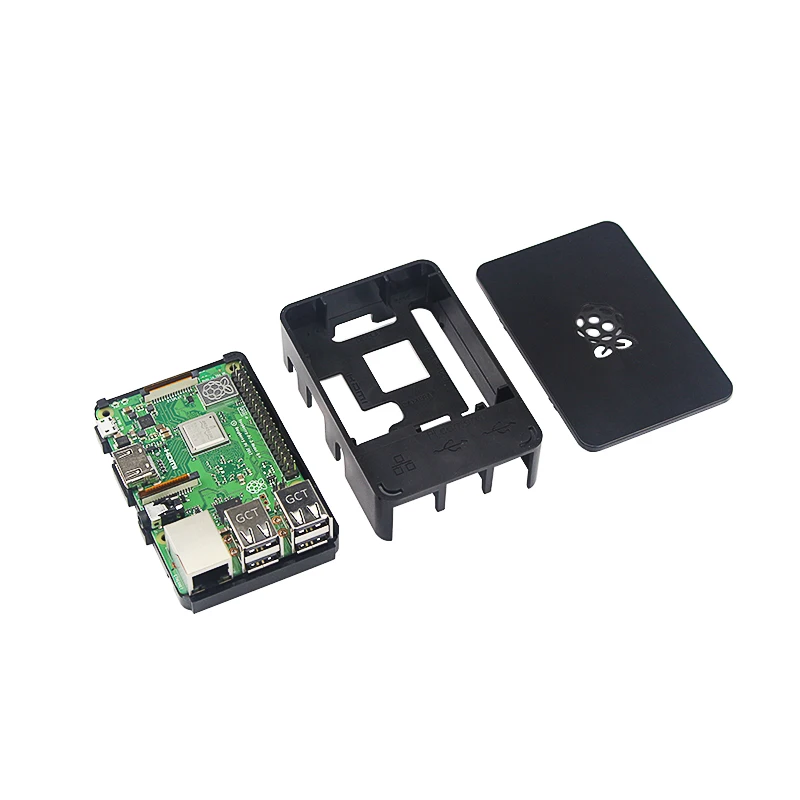 Original Raspberry Pi 3 Modelo B + Plus UK hecho Kit pulgadas pantalla táctil de 3,5 + carcasa + potencia + 32 GB SD + HDMI + disipador térmico + Cable USB - 6