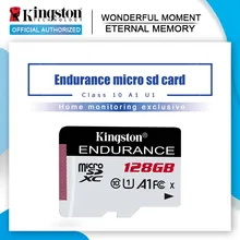 Kingston – carte micro sd Endurance, 32 go 64 go 128 go, carte mémoire exclusive pour surveillance à domicile, pour enregistreurs de conduite et caméras de sport